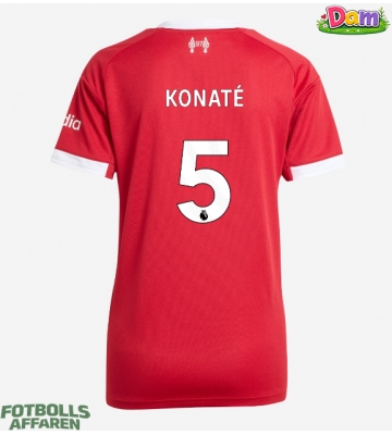Liverpool Ibrahima Konate #5 Hemmatröja Kvinnor 2025-26 Kortärmad